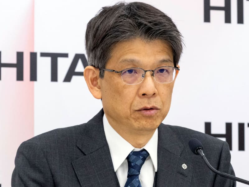 日立 執行役専務 CFOの加藤知巳氏
