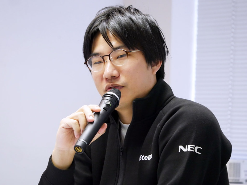 NEC 第四金融ソリューション統括部 プロフェッショナルの福山雄斗氏