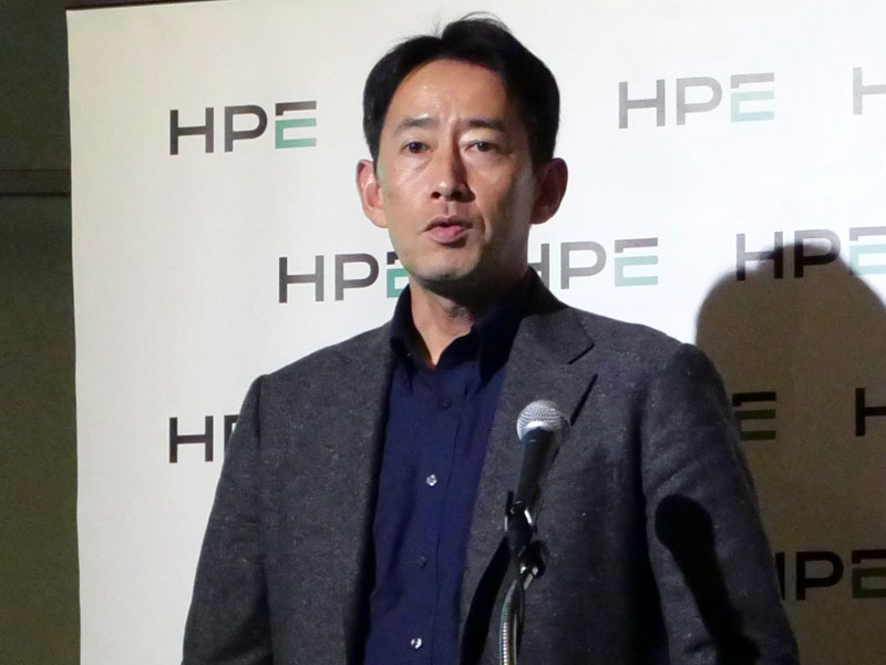 日本ヒューレット・パッカード 執行役員 HPE Networking 事業統括本部長の本田昌和氏