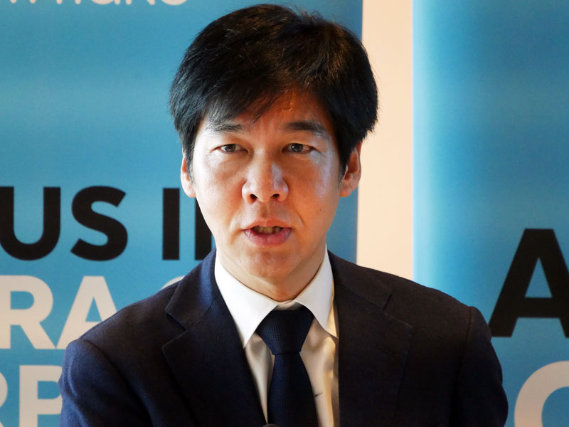 Snowflake 製造営業本部長の武市憲司氏