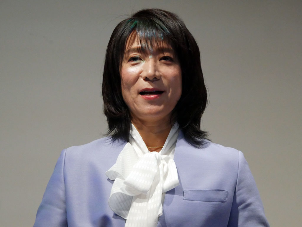 富士通 執行役員常務 エンタープライズ事業担当の古濱淑子氏