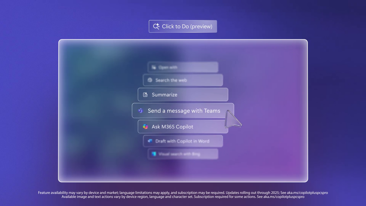 Click to Do（クリックして実行）