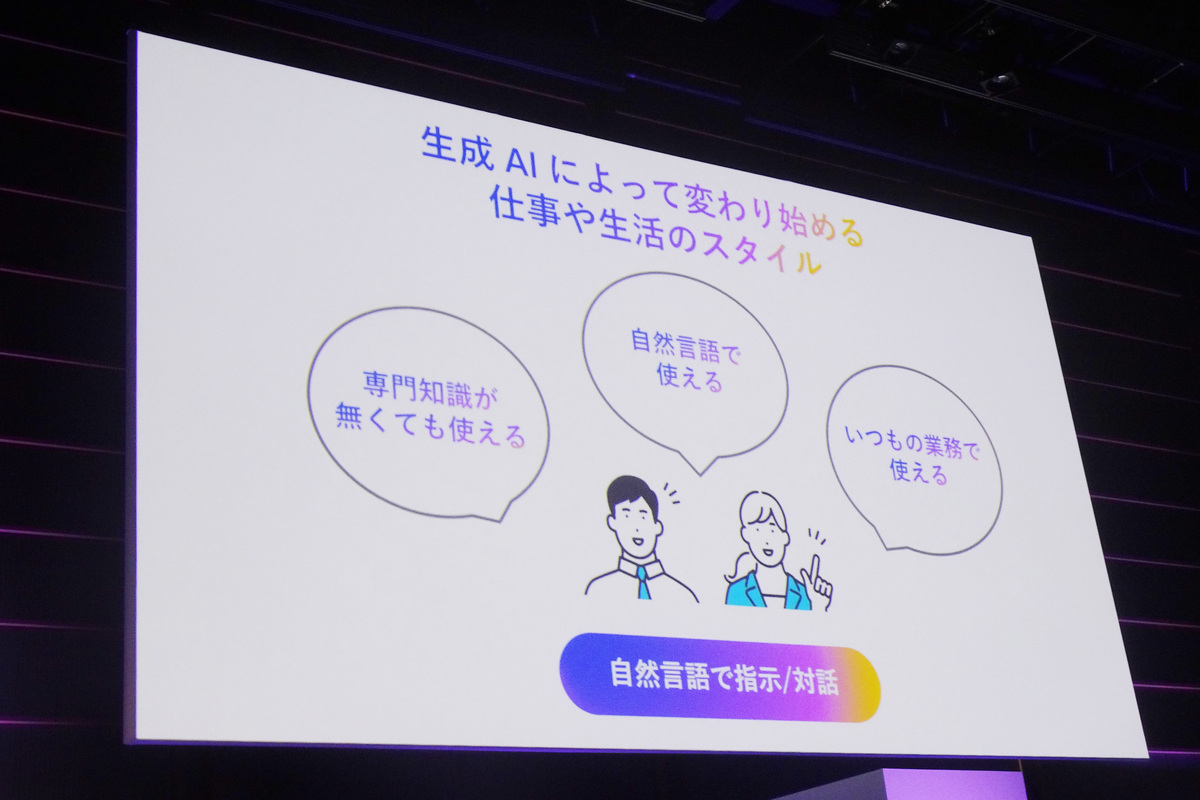 人がコンピューターに歩み寄っていたのが、コンピューターが人に歩み寄るように