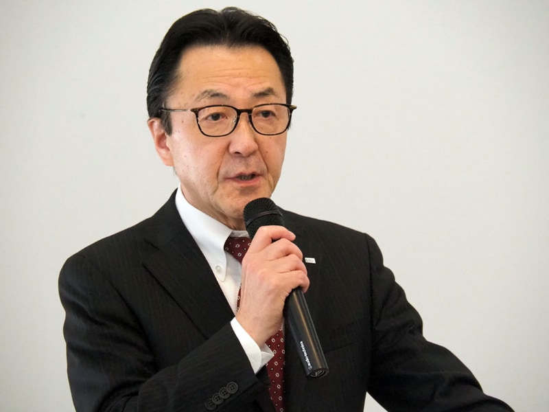 大日本印刷株式会社 ABセンター長 教育ビジネス本部担当 コンテンツ・XRコミュニケーション本部担当 情報システム本部担当 情報セキュリティ委員長 技術・研究開発本部ICT統括担当 常務取締役の金沢貴人氏