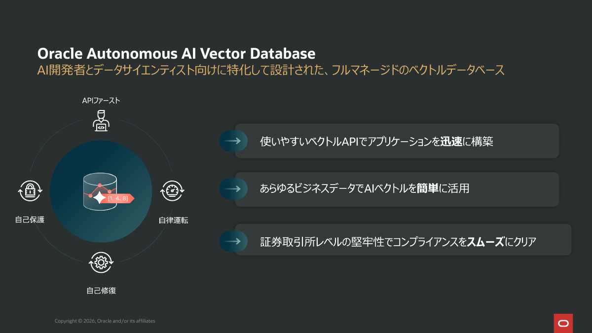 Autonomous AI Vector Database
