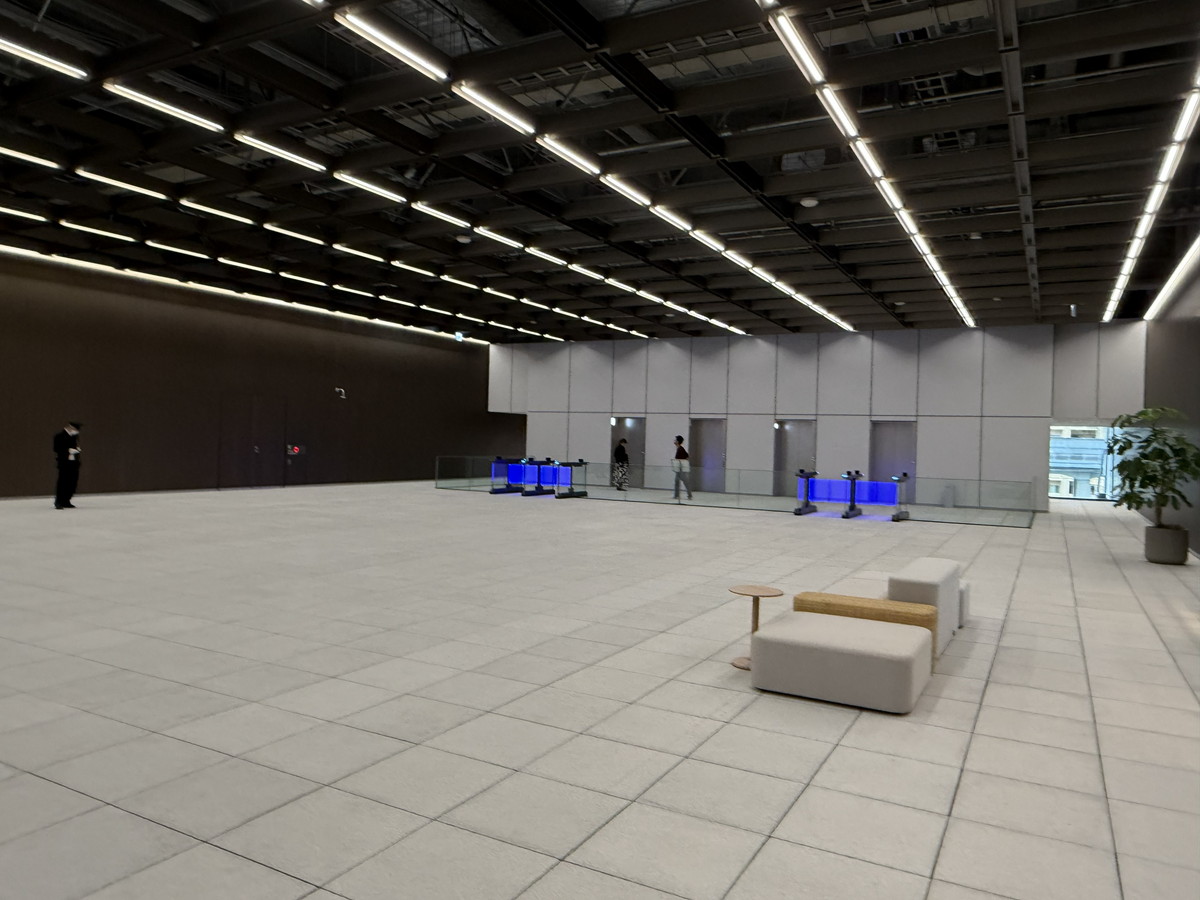 2階のエントランスホールの様子