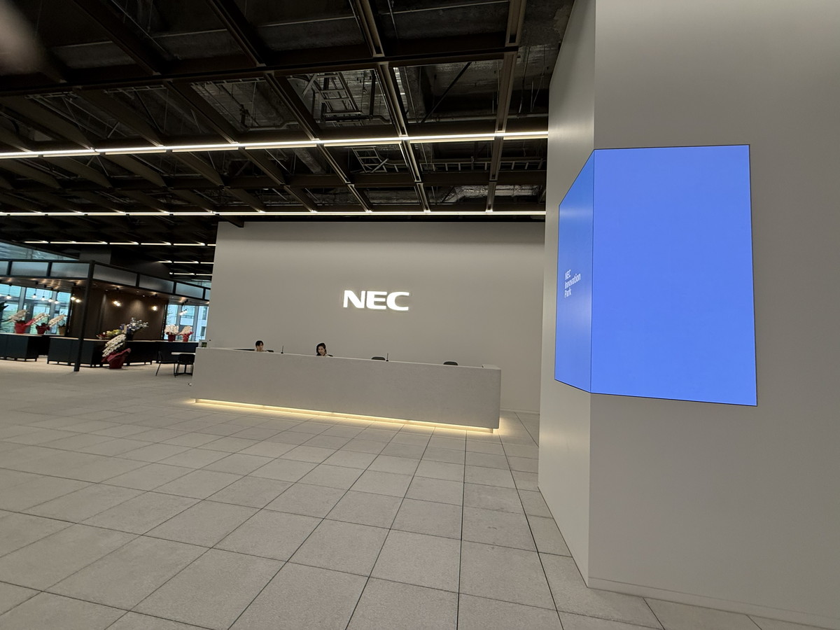 2階のコンシェルジュコーナーの様子