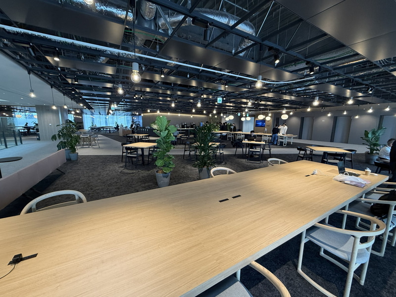 11階はInnovation Hubと呼ぶ共創フロア