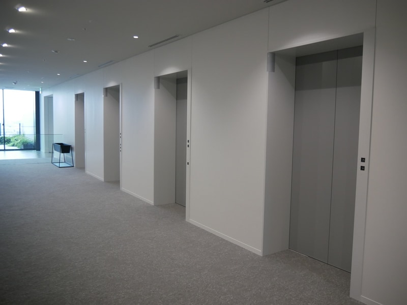 エレベーターホールの様子