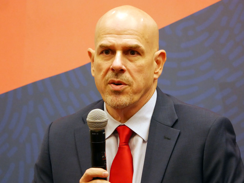 メディア向けセッションに登場したシシリアCEO