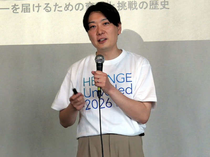 HENNGE 執行役員の今泉健氏