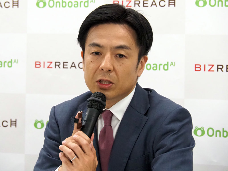 株式会社ビズリーチ 代表取締役社長の酒井哲也氏