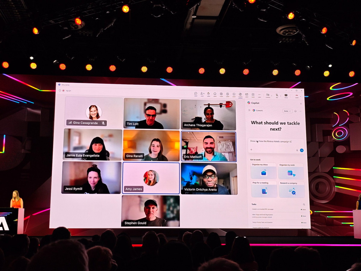Microsoft 365 Copilotと連携している様子