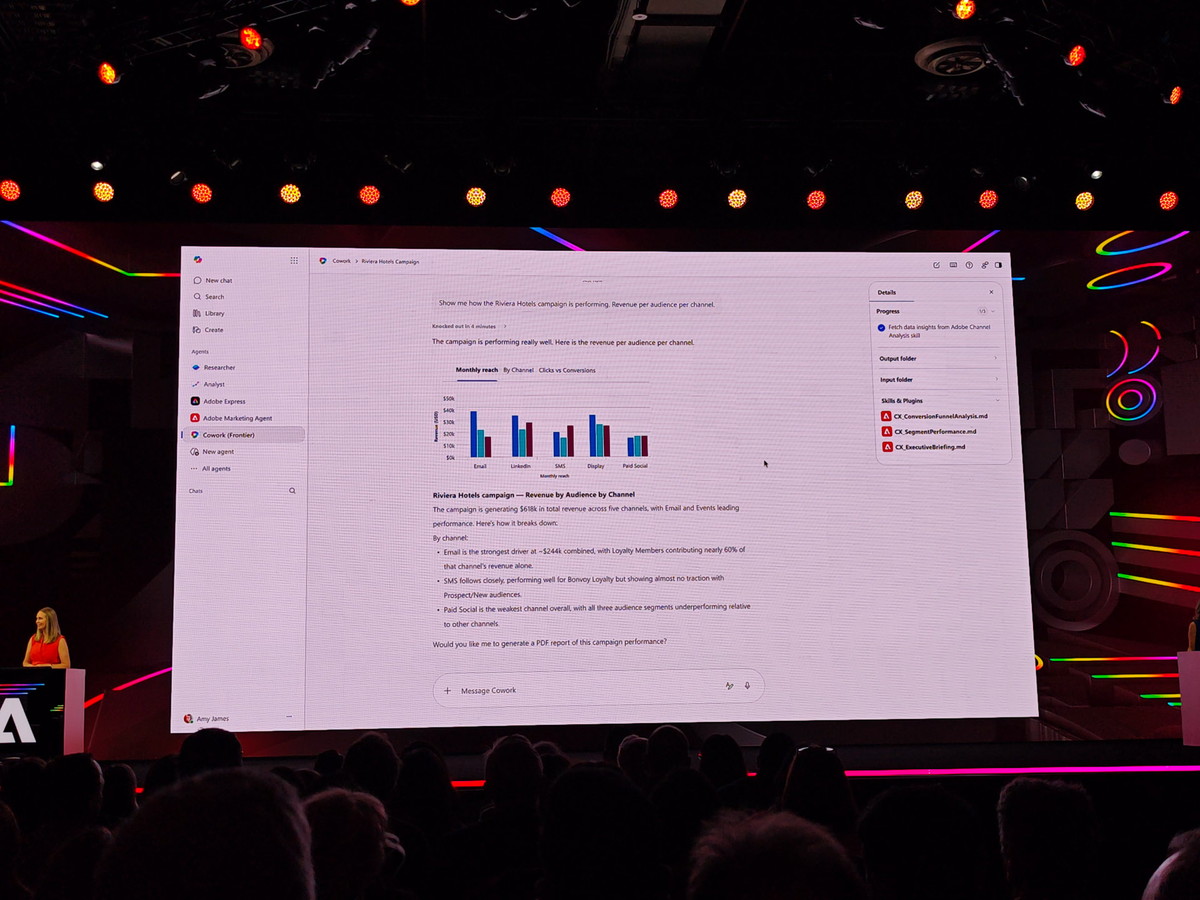 Microsoft 365 Copilotと連携している様子