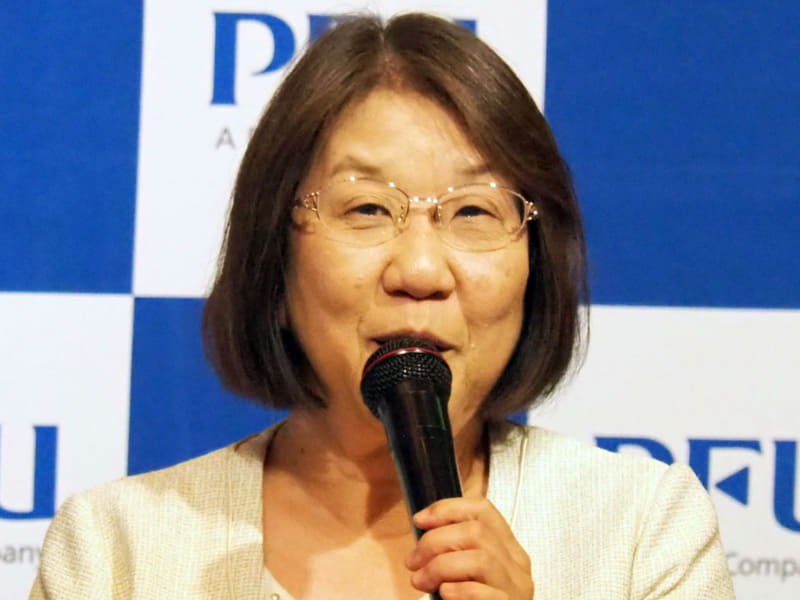 株式会社PFU ドキュメントイメージング事業本部 ドキュメントビジネス統括部長 川久保恭子氏