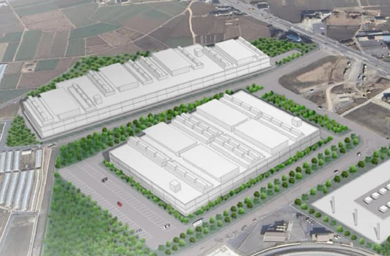 関東エリア大規模データセンター（完成イメージ）