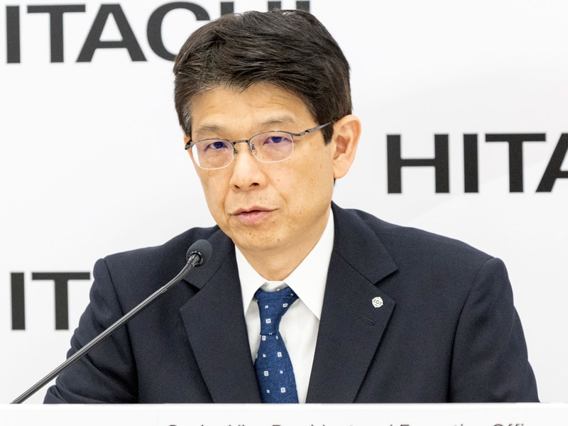 日立 執行役専務 CFOの加藤知巳氏