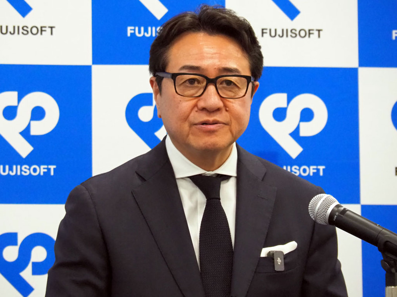 富士ソフト株式会社 代表取締役 社長執行役員 CEOの室岡光浩氏