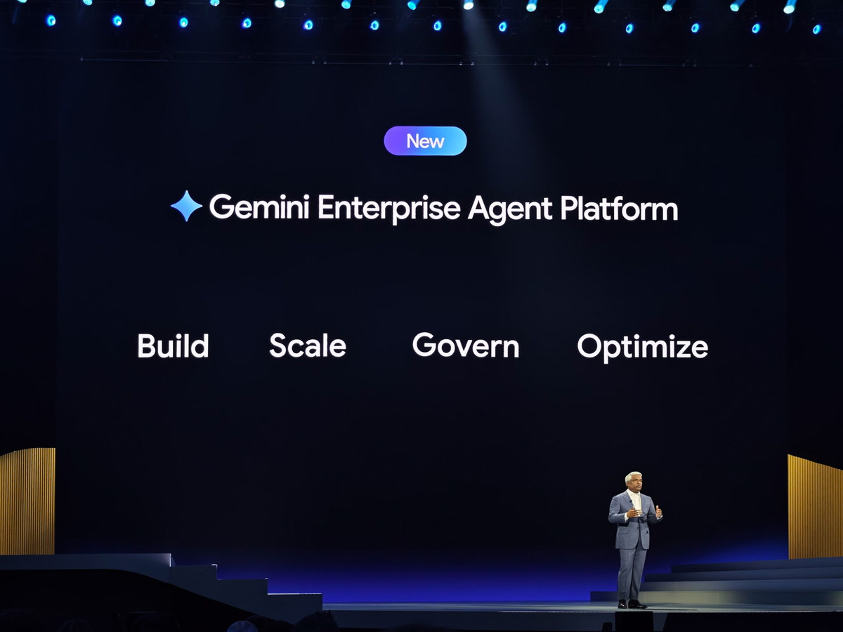 AIエージェントの開発に必要なBuild（構築）・Scale（伸縮）・Govern（統制）・Optimize（最適化）という4つのフェーズすべてをGoogle Cloudだけで完結できる