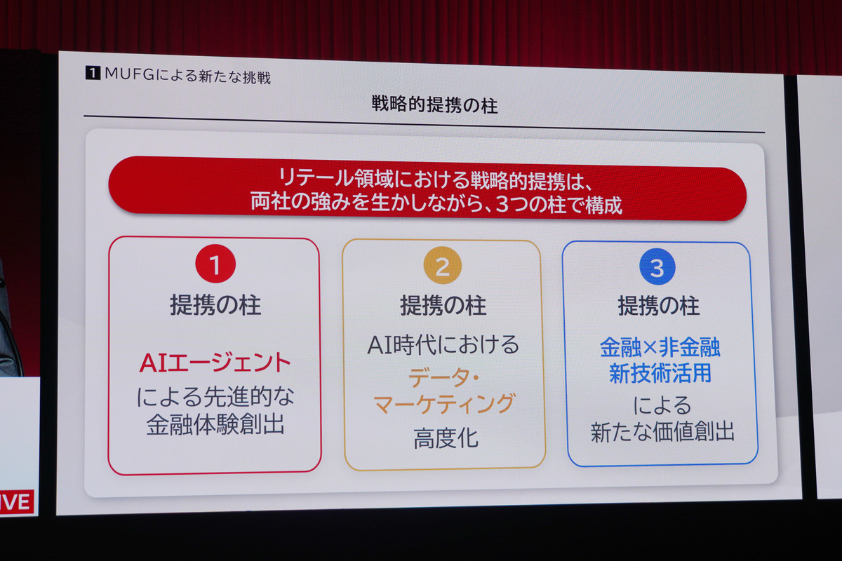 提携の3つの柱