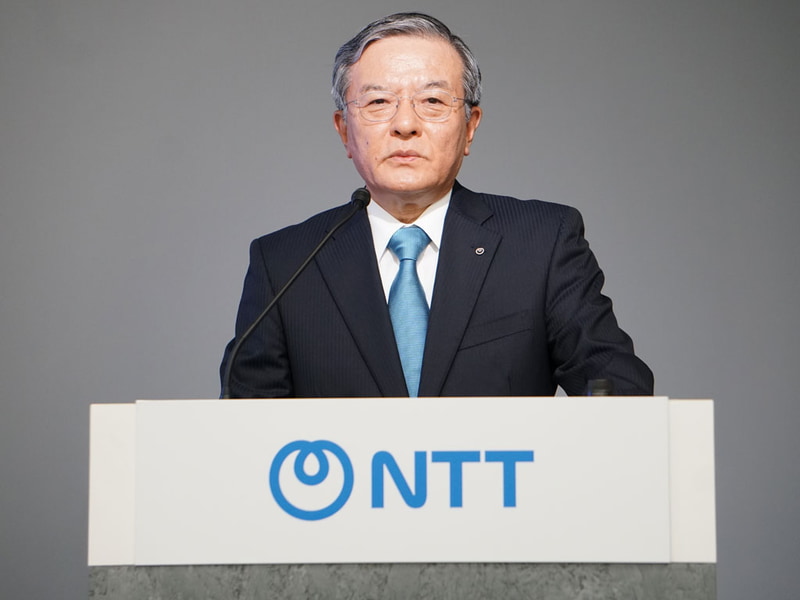 NTTの島田明社長（提供：NTT）