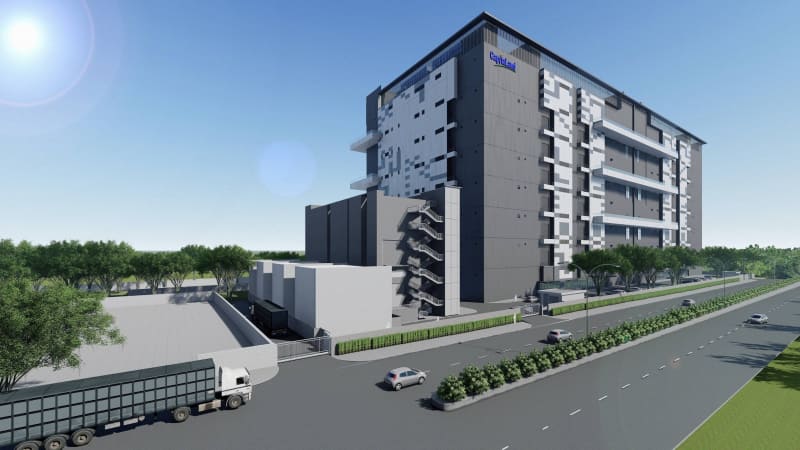 （仮称）CapitaLand DC Mumbai外観イメージ