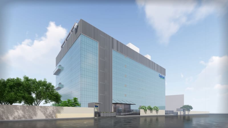 （仮称）CapitaLand DC Hyderabad外観イメージ