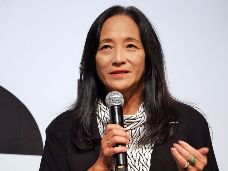 日本マイクロソフト 代表取締役社長の津坂美樹氏