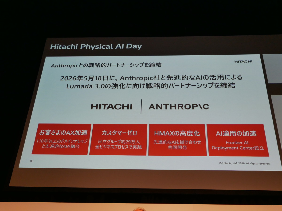 Anthropicとの戦略的パートナーシップを締結