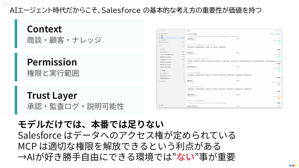 AIエージェント時代のSalesforceの特徴
