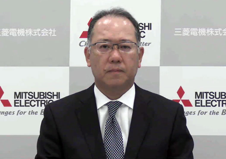 三菱電機 常務執行役 半導体・デバイス事業本部長の竹見政義氏