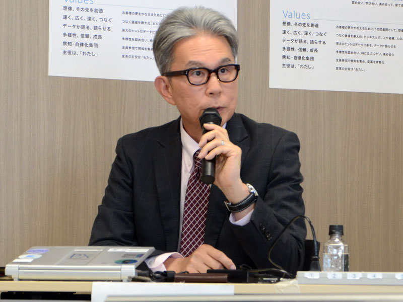 パナソニック ホールディングス グループデジタル統括部長兼パナソニック オペレーショナルエクセレンス 執行役員CIO兼パナソニック デジタル 取締役の豊田彰朗氏