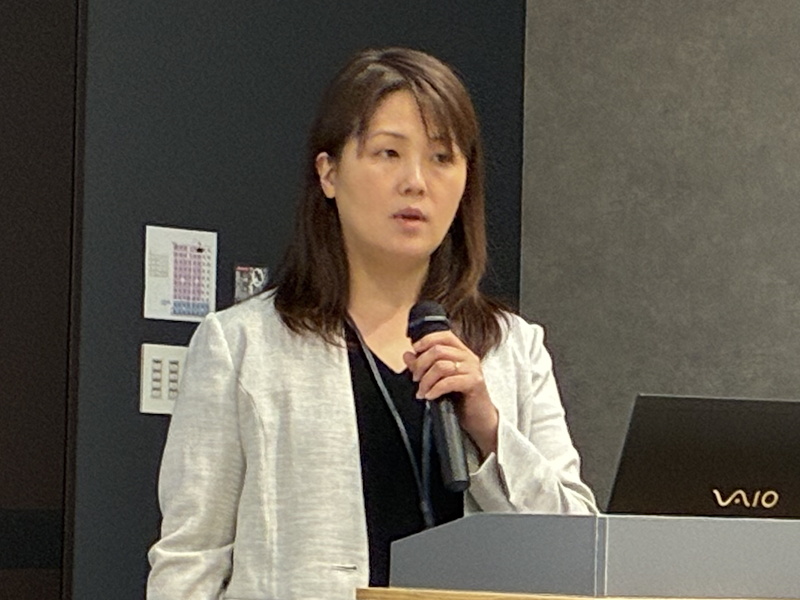 NTTデータ先端技術の小津美夕紀氏