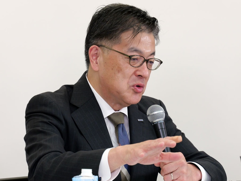 パナソニック ホールディングス グループCEOの楠見雄規氏