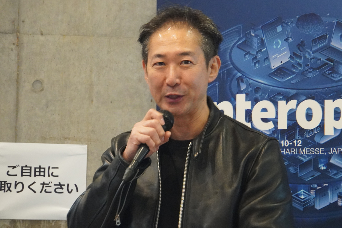 Interop Tokyo 2026 総合プロデューサー／株式会社ナノオプト・メディア 代表取締役社長の大嶋康彰氏