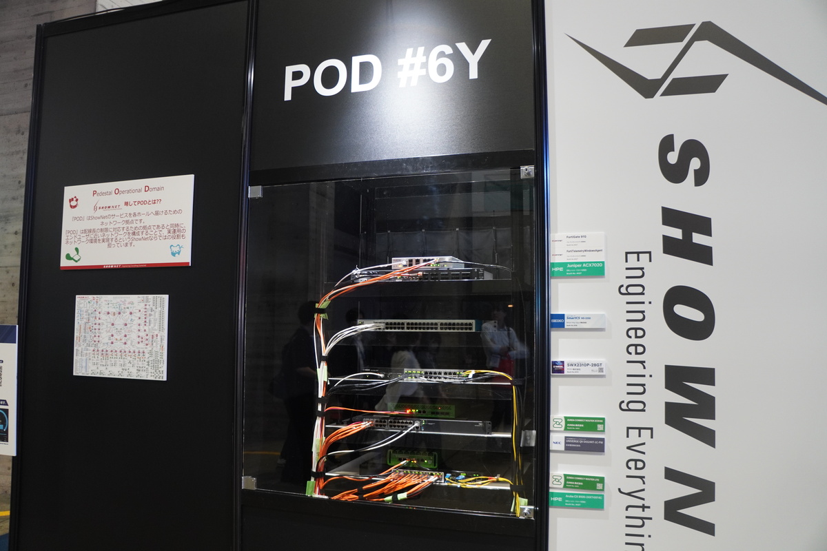 各ホールに設けられたPod