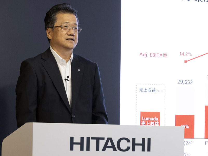 日立 代表執行役 執行役副社長 社長補佐 デジタルシステム＆サービスセクターCEOの阿部淳氏