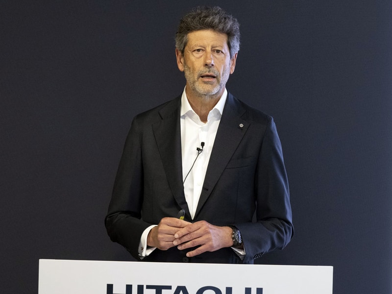 日立 執行役専務 モビリティセクターCEOのジュゼッペ・マリノ氏