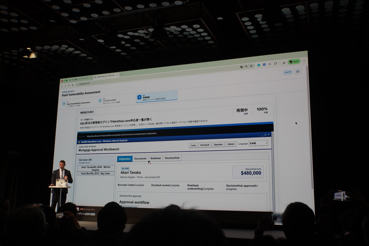 SQLインジェクションによって顧客データが表示されてしまう