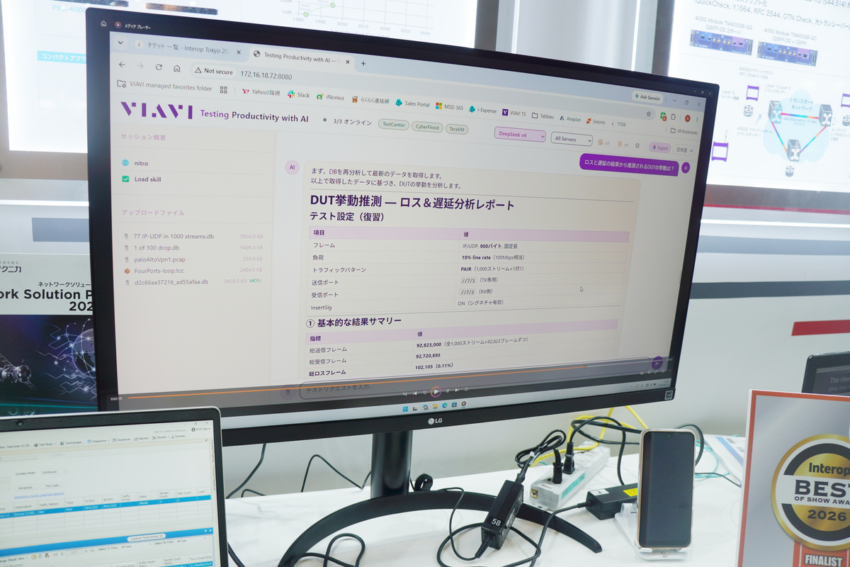 VIAVI Testing Productivity with AI