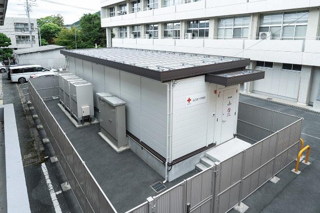 新設したコンテナ型データセンター