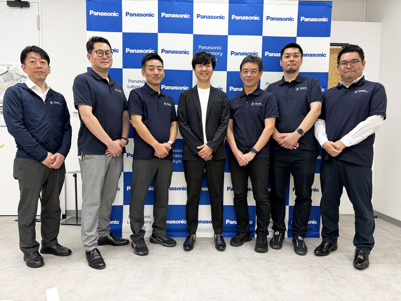 サイバーセキュリティ製品に関して説明をしてくれたパナソニック ホールディングス技術部門のメンバー