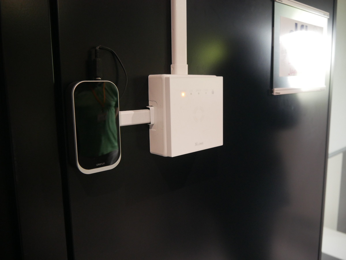 既存の電子錠システムにAkerunを増設して入退出を管理している部屋もある