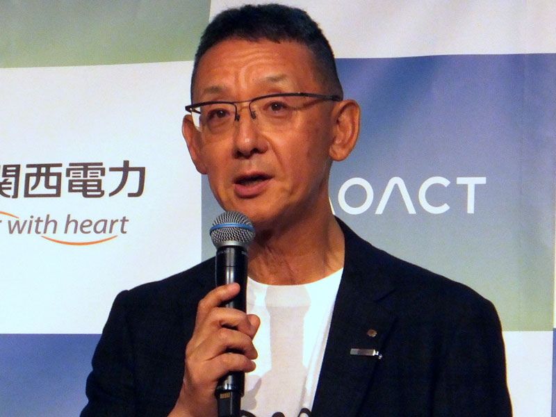 関西電力 代表執行役副社長 藤野研一氏