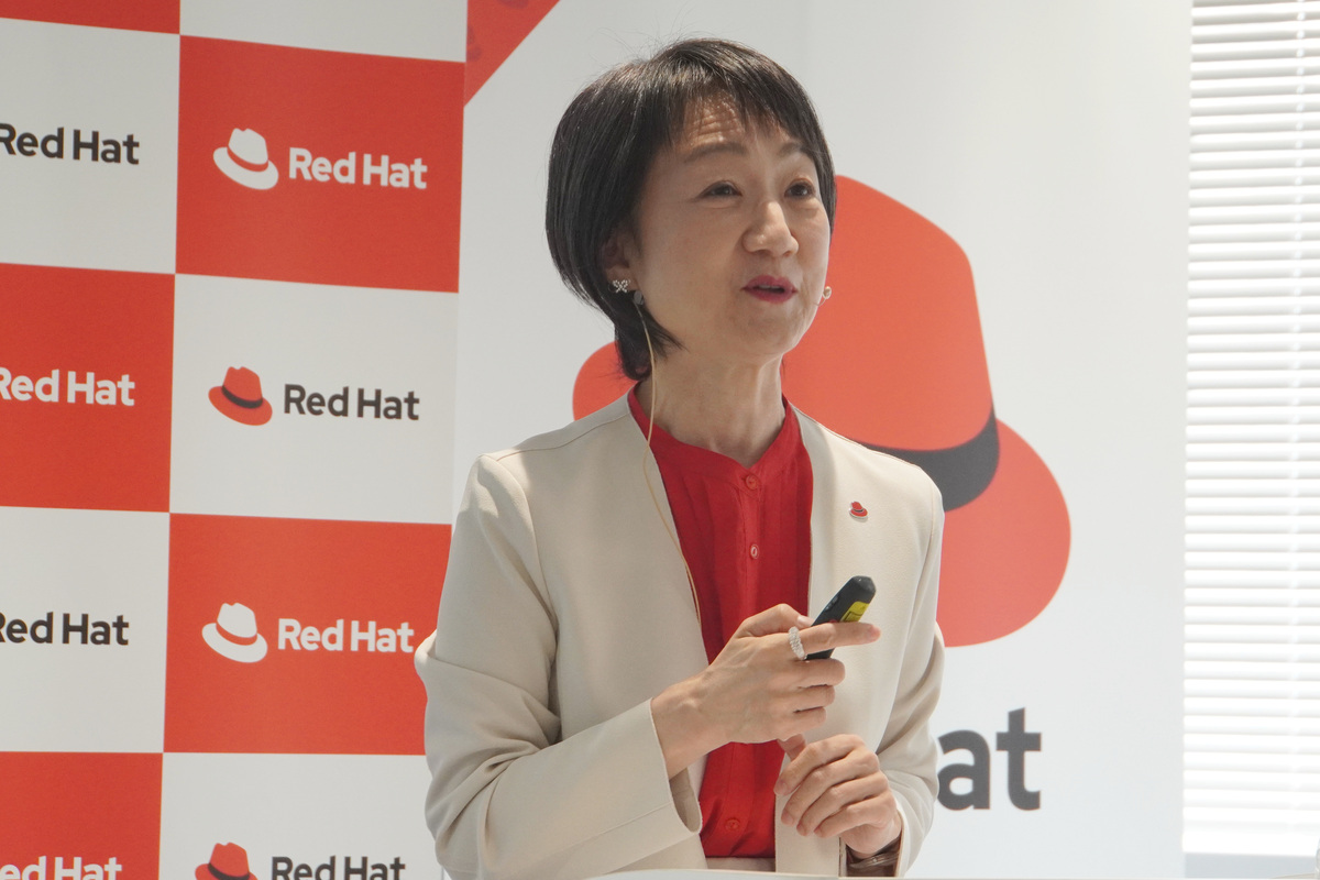 レッドハット株式会社 代表取締役社長 三浦美穂氏