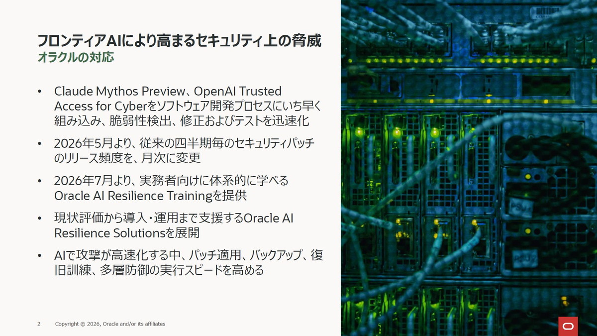 フロンティアAIにより高まるセキュリティ上の脅威