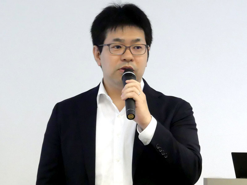 NEC サイバーフィジカルインテリジェンス研究所 主任研究員の馬場崎康敬氏