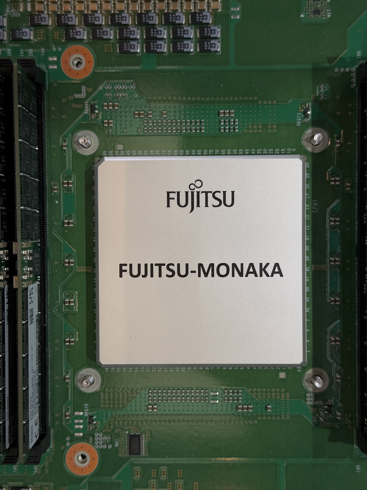 Fujitsu Experience Day 2026に展示されたFUJITSU-MONAKA