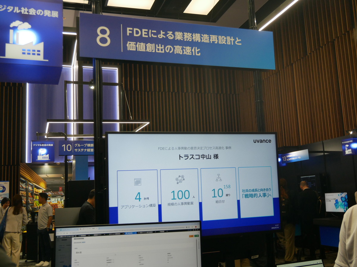 「FDEによる業務構造再設計と価値創出の高速化」では具体的な事例を紹介