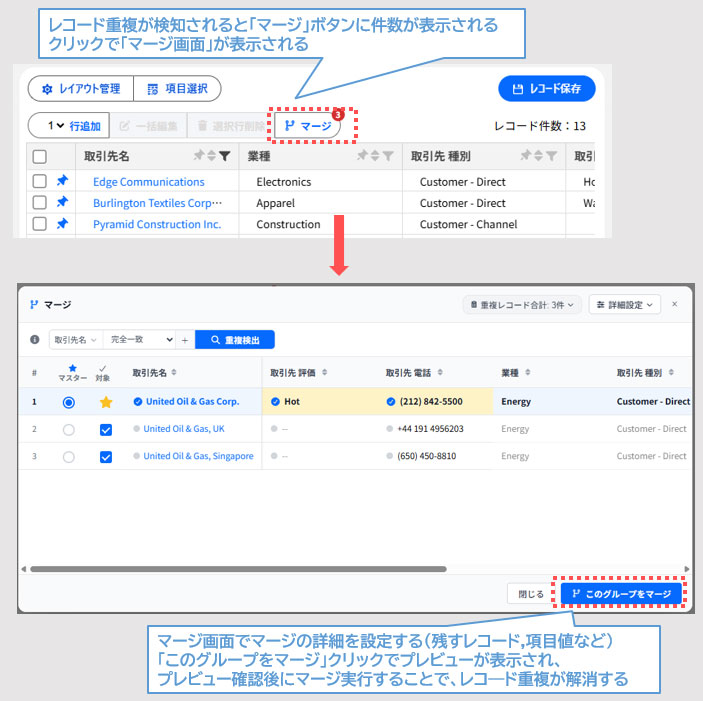 カスタムルックアップ画面:選択リストの表示形式変更（値表示）